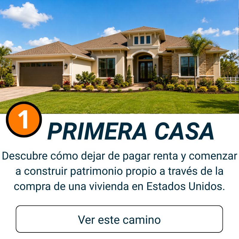 Patricia Chahin | PRIMERA CASA Descubre cómo dejar de pagar renta y comenzar a construir patrimonio propio a través de la compra de una vivienda en Estados Unidos.